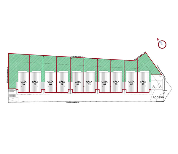 townhouse puerto de palos masterplan